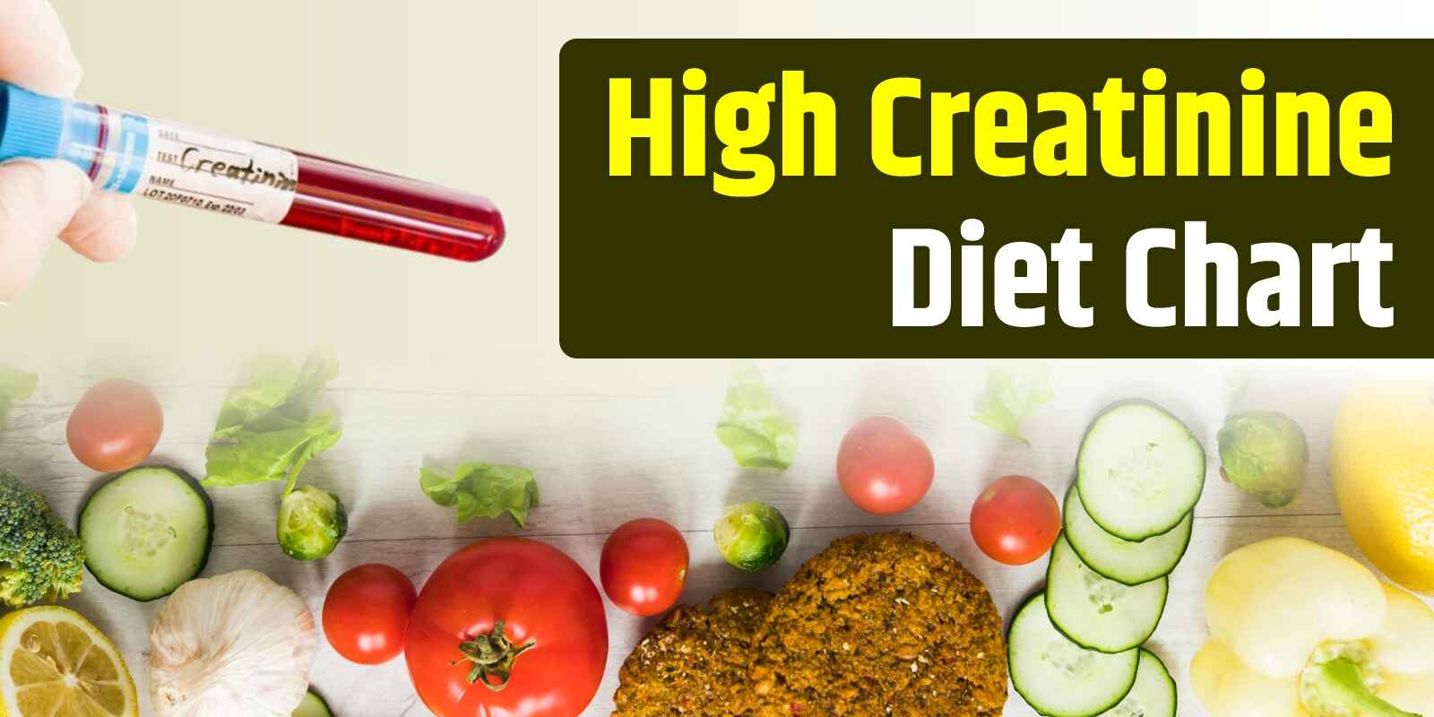 High Creatinine Diet Chart